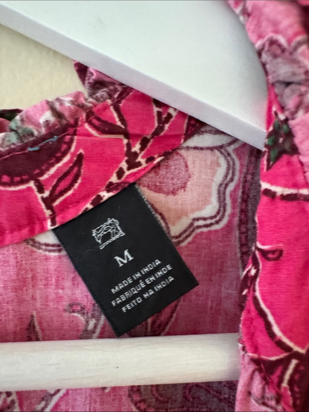 Scotch & Soda Fuchsia Floral Tiered Dress - Picture 3 of 4